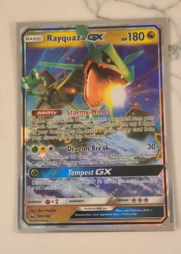 Rayquaza Gx (109/168) [Sun & Moon : Celestial Storm]  (Lightly Played)