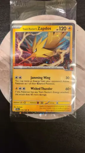 *NEW* Destined Rivals Zapdos Promo Card (Still In Packaging)