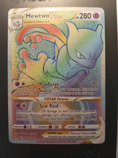 Mewto VStar (79/78) (Secret) - Pokémon Go Set [Near Mint]
